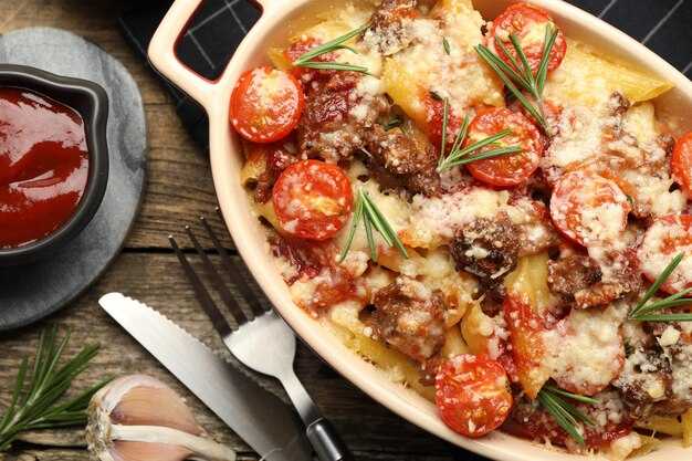 Правила укладки продуктов в форму для запекания